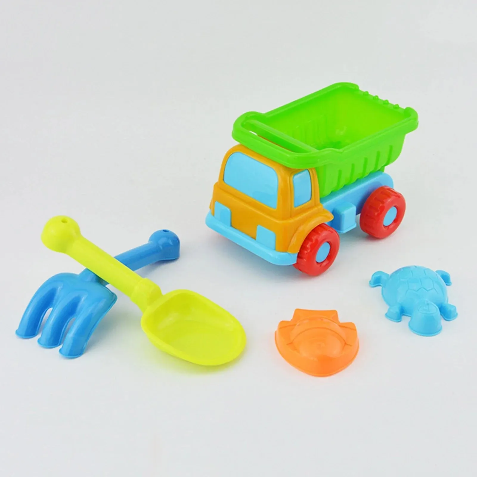 Beach Toys for Kids，5 Piece Beach Toy Sand Set Sand Play Sandpit Toy Summer Outdoor Toy