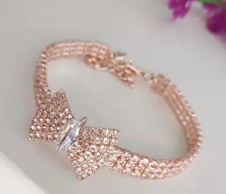 Bow Dog Necklace