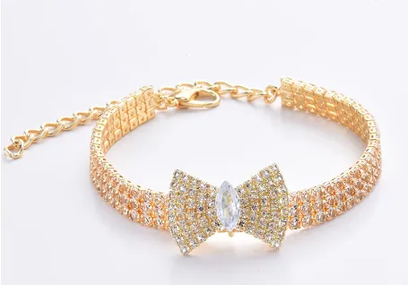 Bow Dog Necklace