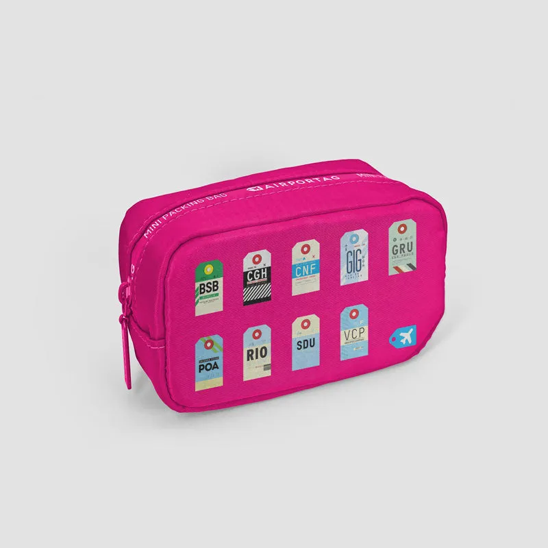Brazilian Airports - Mini Packing Bag