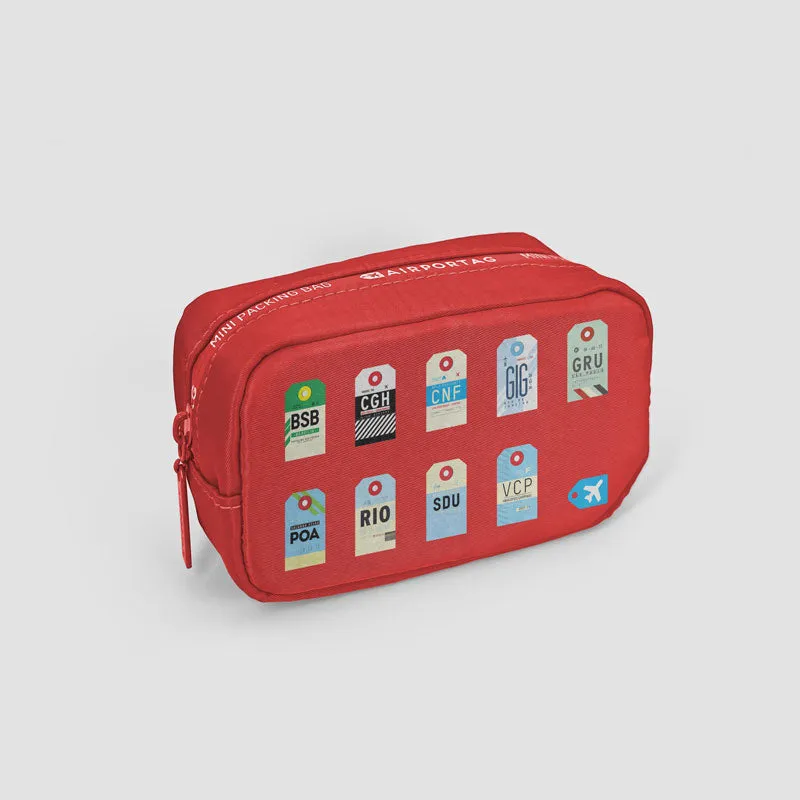 Brazilian Airports - Mini Packing Bag
