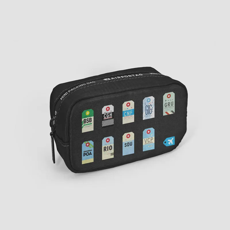 Brazilian Airports - Mini Packing Bag