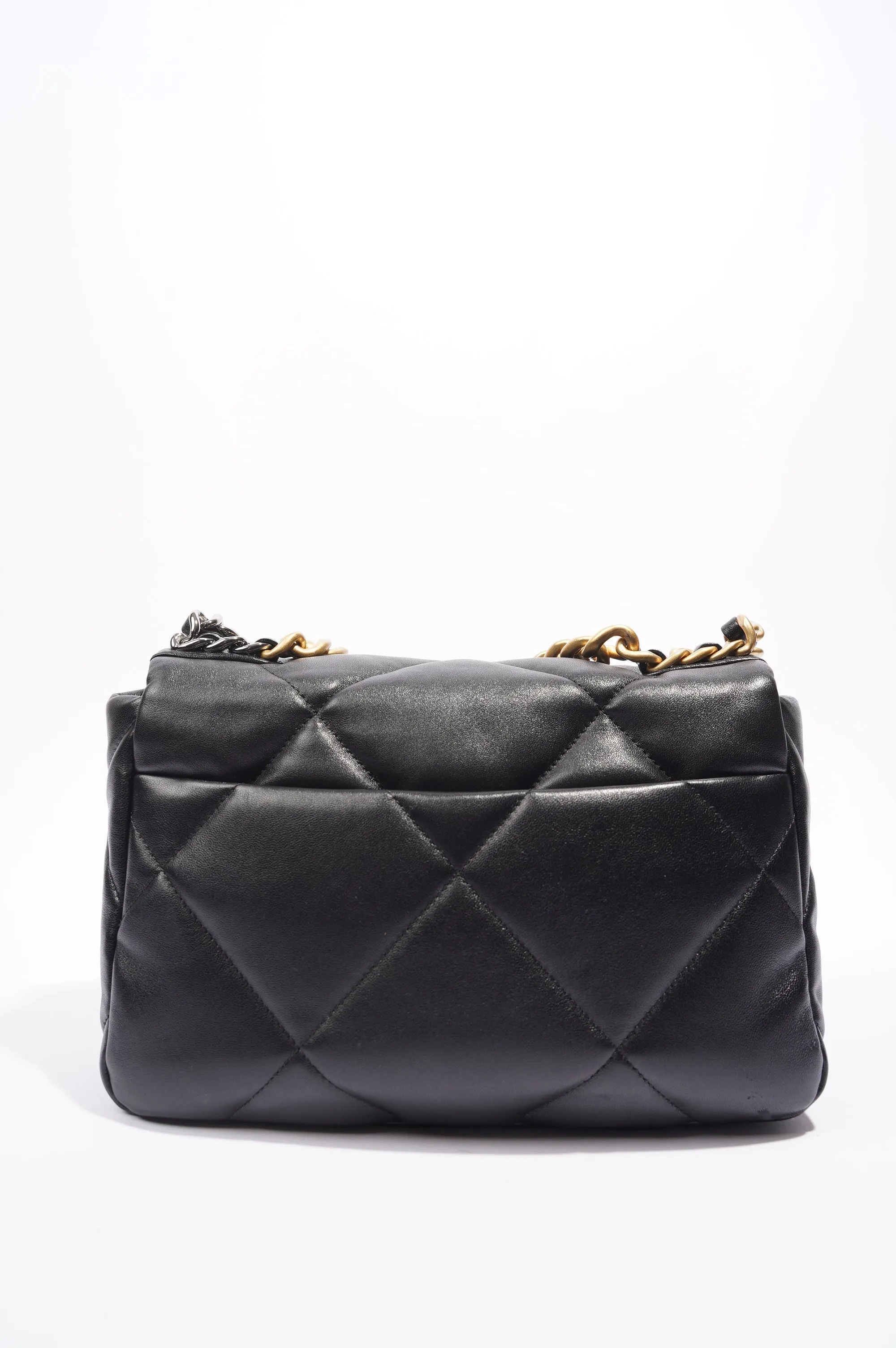 Chanel 19 Bag Black Lambskin Small