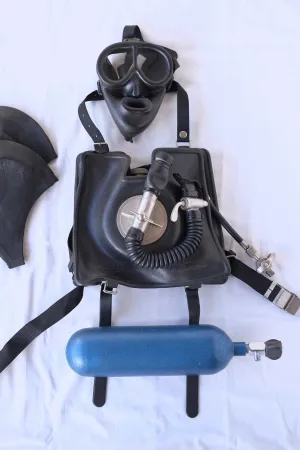 CRESSI SUB Vintage & Rare 60s Diving Rebreather