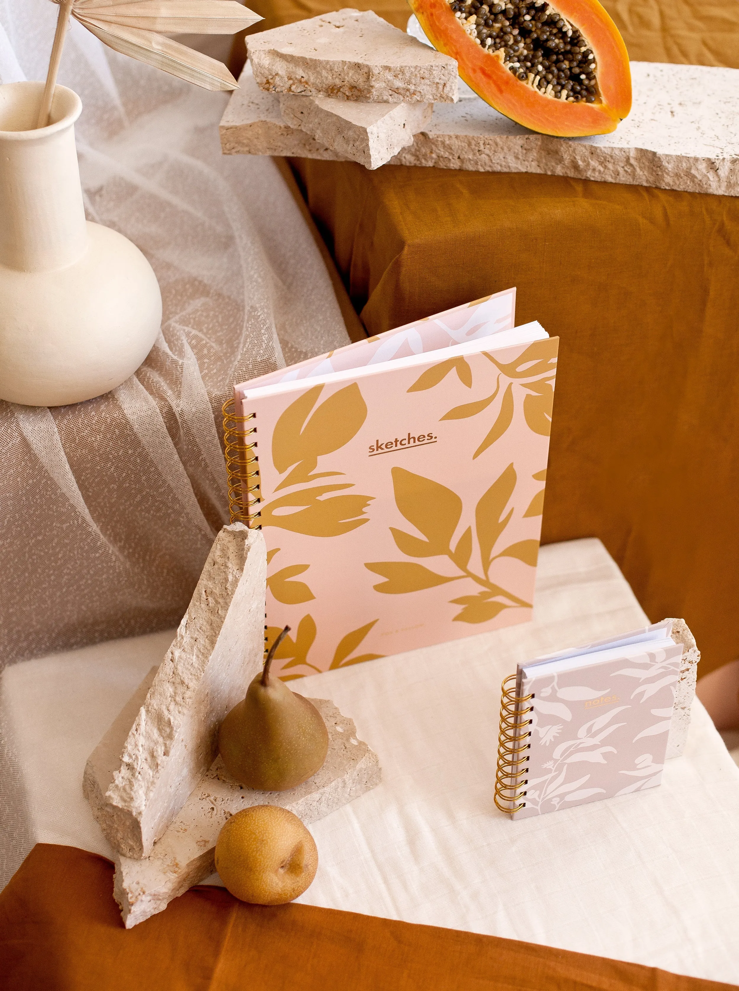 Ficus Large Spiral Sketchbook