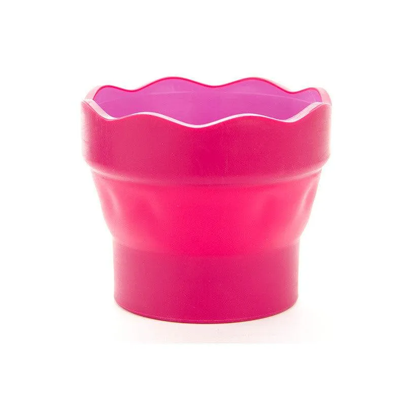 Foldable Paintbrush Jar