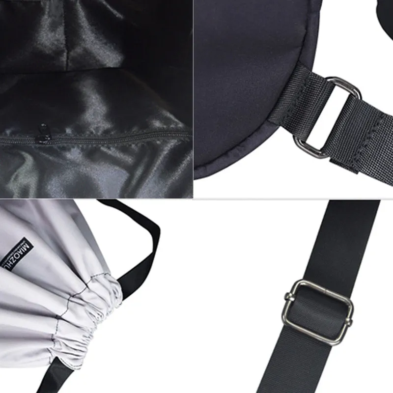 Large Capacity Waterproof Drawstring Nylon Backpack for Sport Swimming Yoga