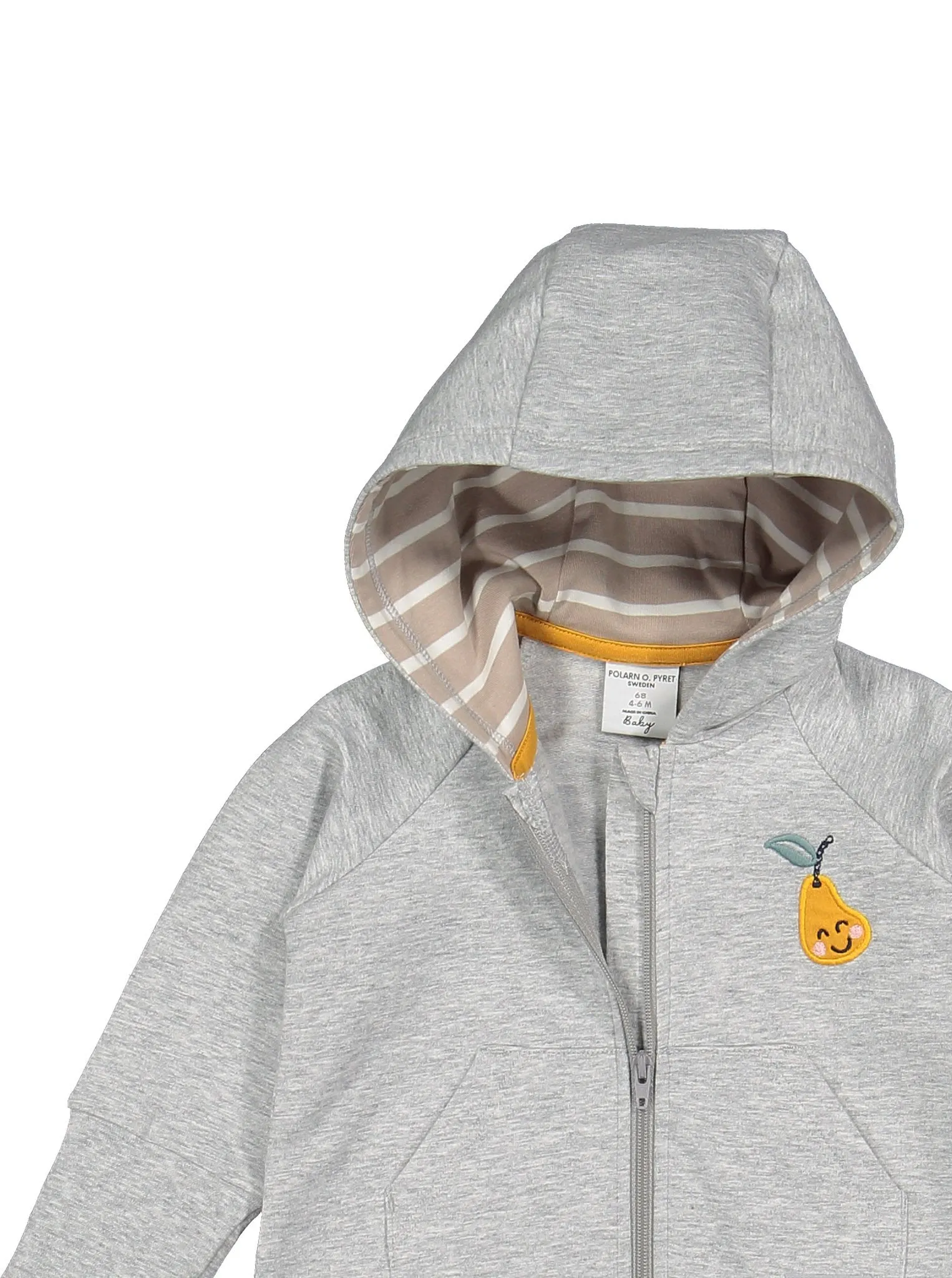 Pear Applique Baby All-in-one