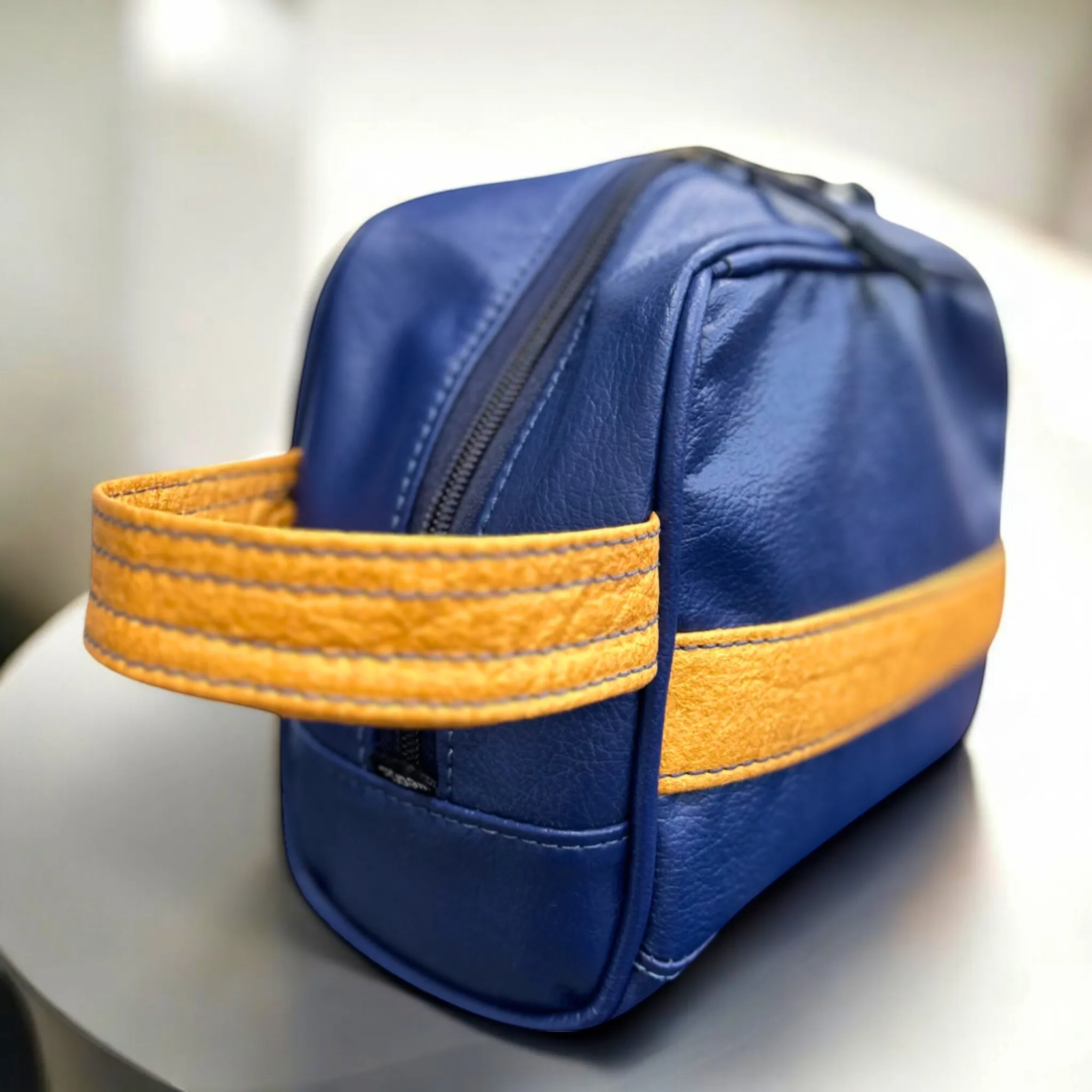 Toiletry Bag - Pineapple Leather | Multicolor