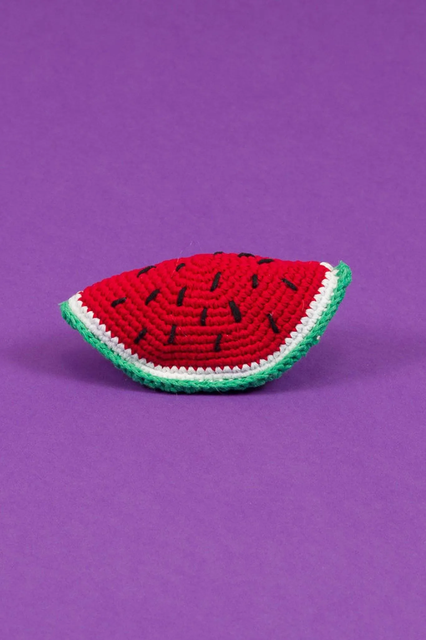 Ware of the Dog Hand Crochet Watermelon